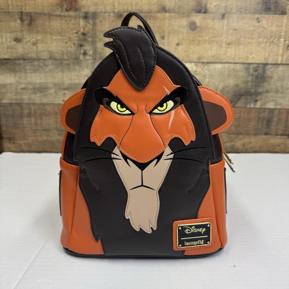 Loungefly Disney Lion King Scar Mini Backpack  Purse